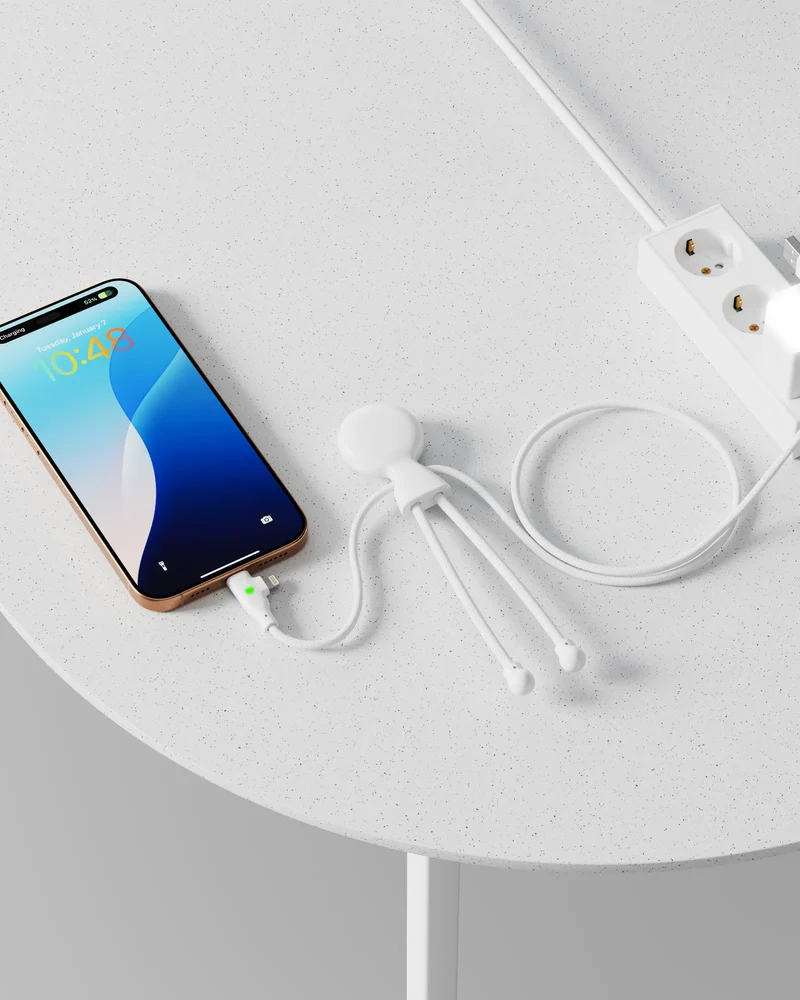 Câble de charge éco-responsable Mr Bio Long Fast à personnaliser