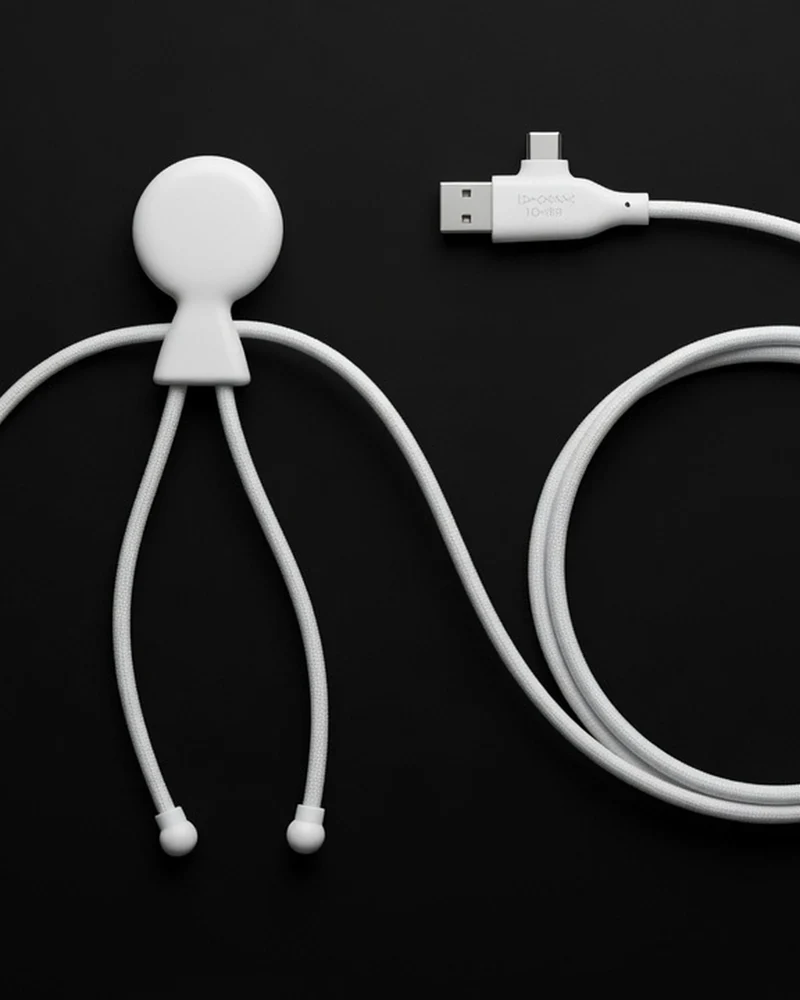 Câble de charge éco-responsable Mr Bio Long Fast à personnaliser
