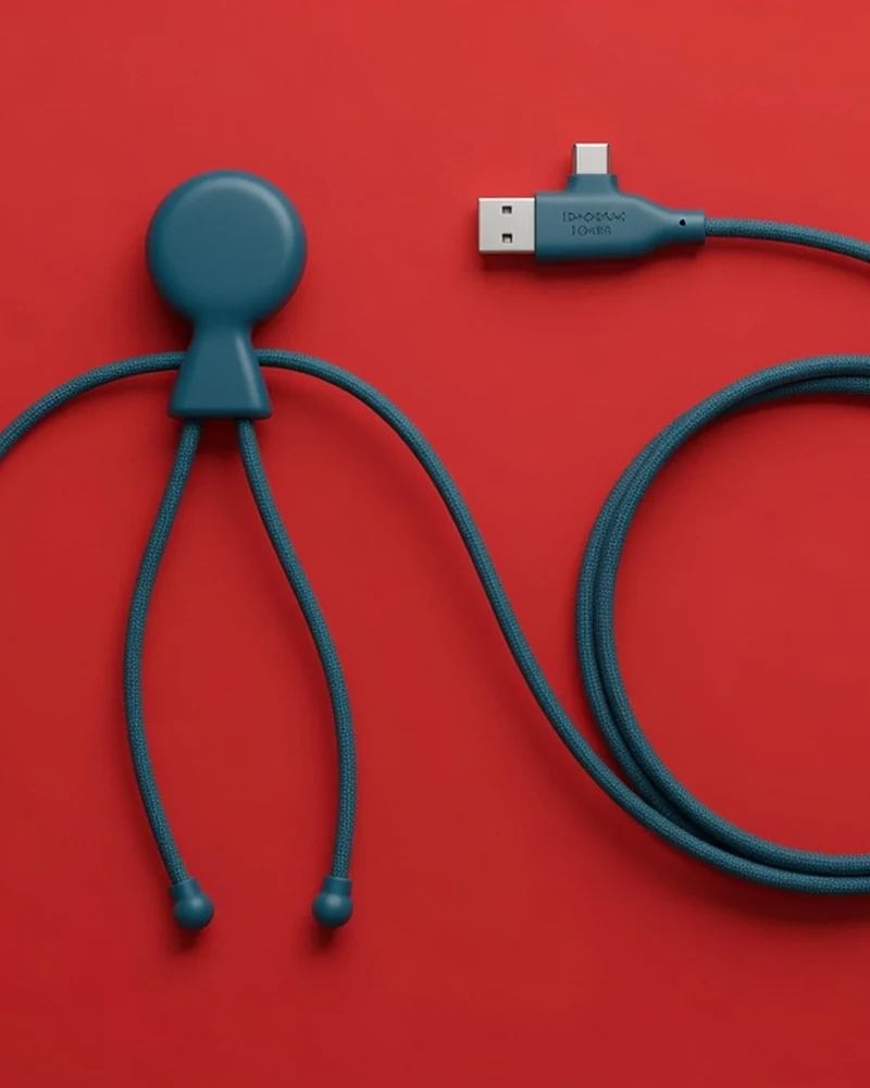 Câble de charge éco-responsable Mr Bio Long Fast à personnaliser