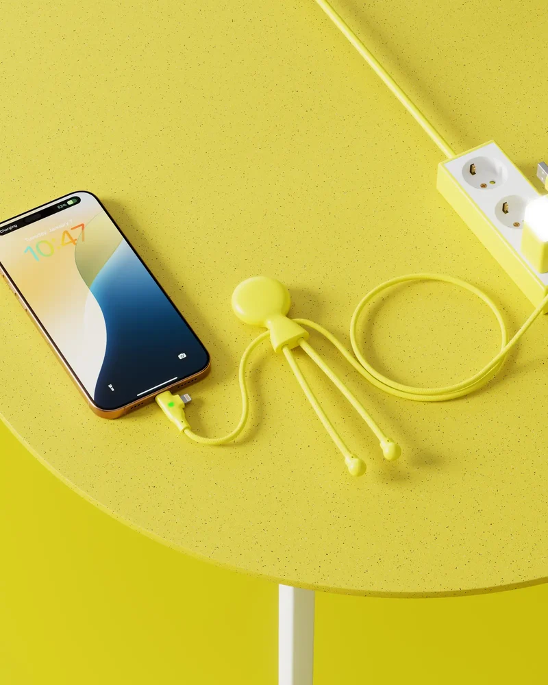Câble de charge éco-responsable Mr Bio Long Fast à personnaliser