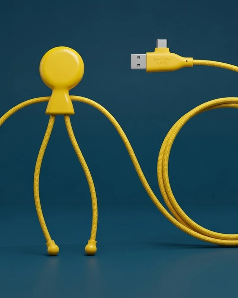 Câble de charge éco-responsable Mr Bio Long Fast à personnaliser