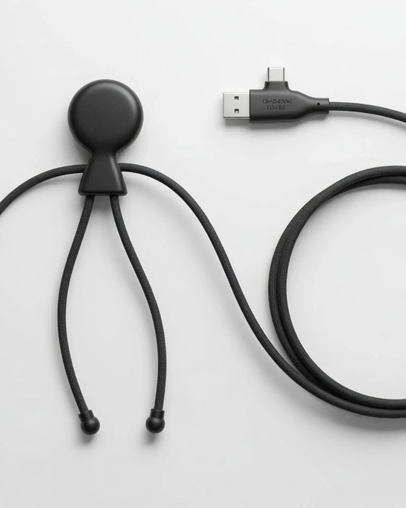 Câble de charge éco-responsable Mr Bio Long Fast à personnaliser