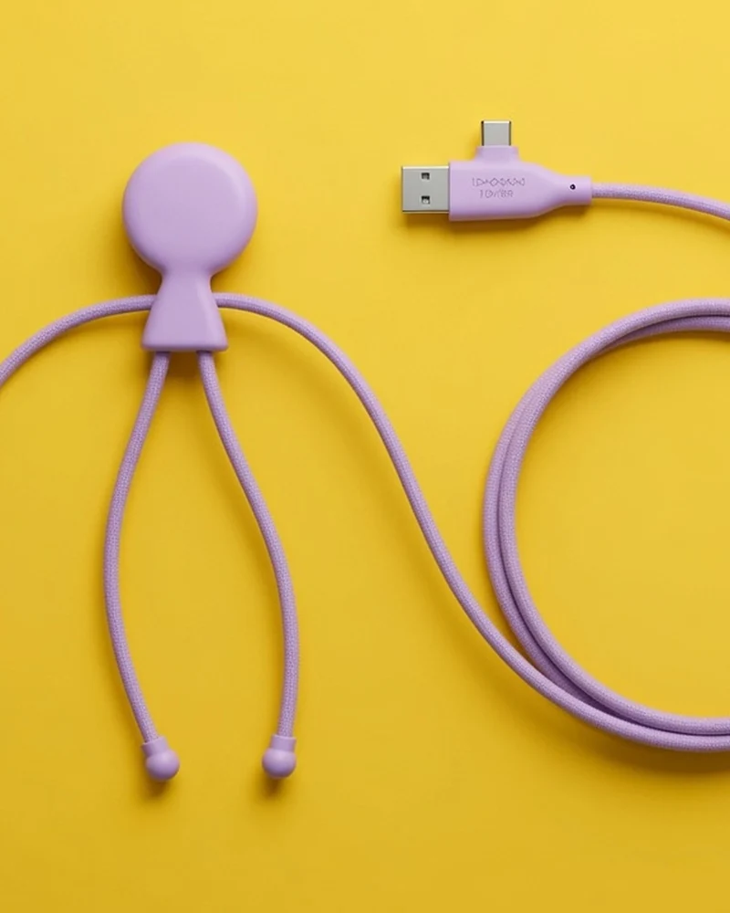 Câble de charge éco-responsable Mr Bio Long Fast à personnaliser