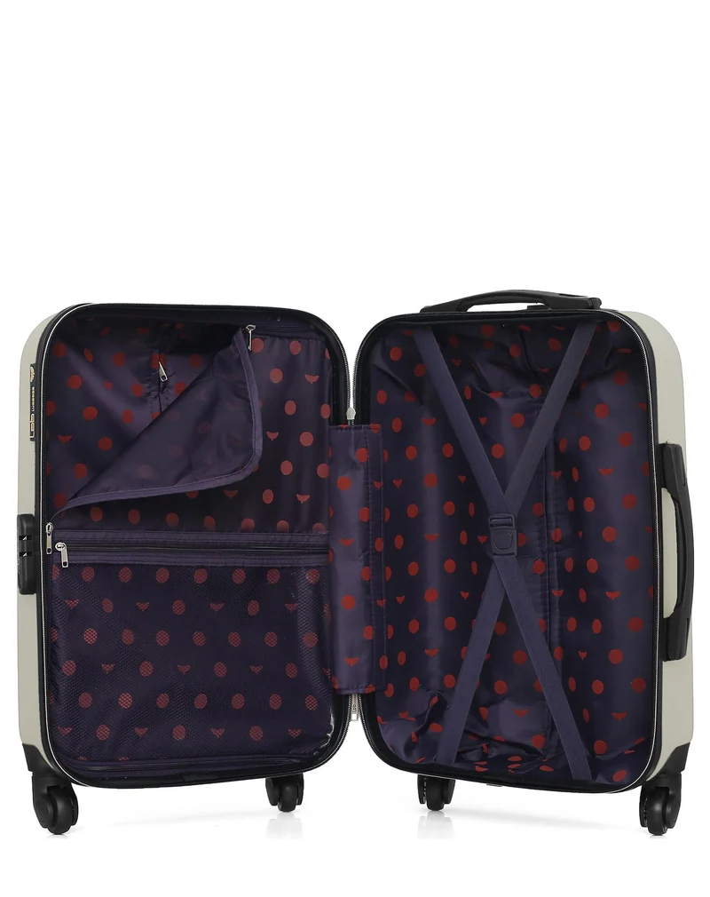 Lot de 2 Valises Rigides Cabine et Cabine XXS ELEONOR