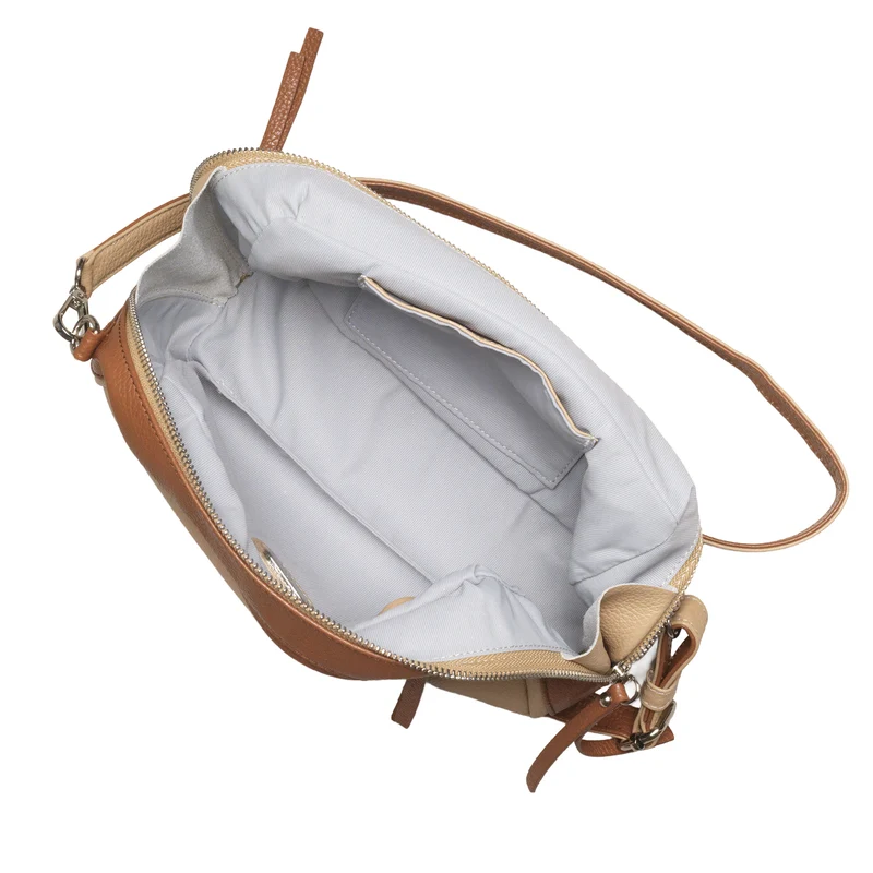Sac GUILIA - Crème/Marron