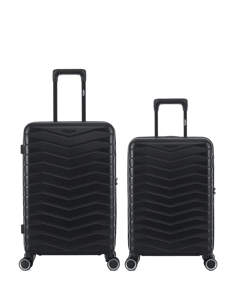 Lot de 2 Valises Rigides Taille Moyenne et Cabine SEATTLE