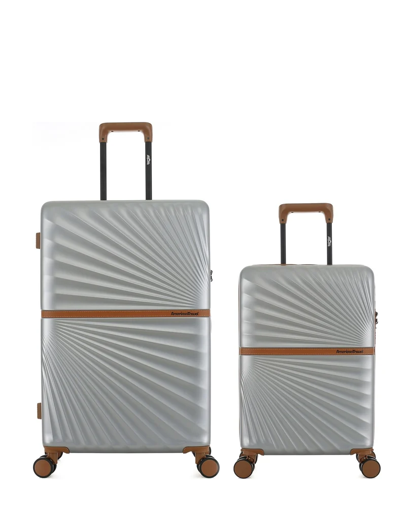 Lot de 2 Valises Rigides Grand Format et Cabine OAKLAND
