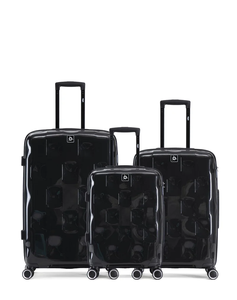 Lot de 3 Valises Rigides Grand Format, Taille Moyenne et Cabine AQUILA