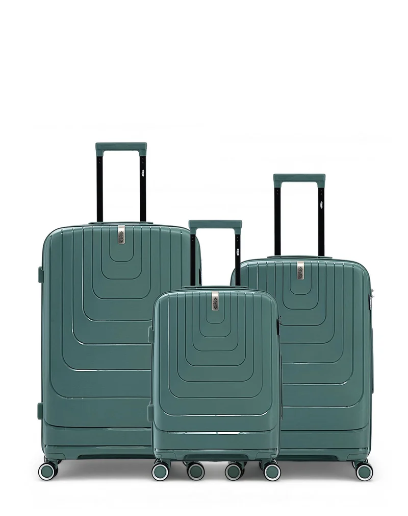 Lot de 3 Valises Rigides Grand Format, Taille Moyenne et Cabine GALINA