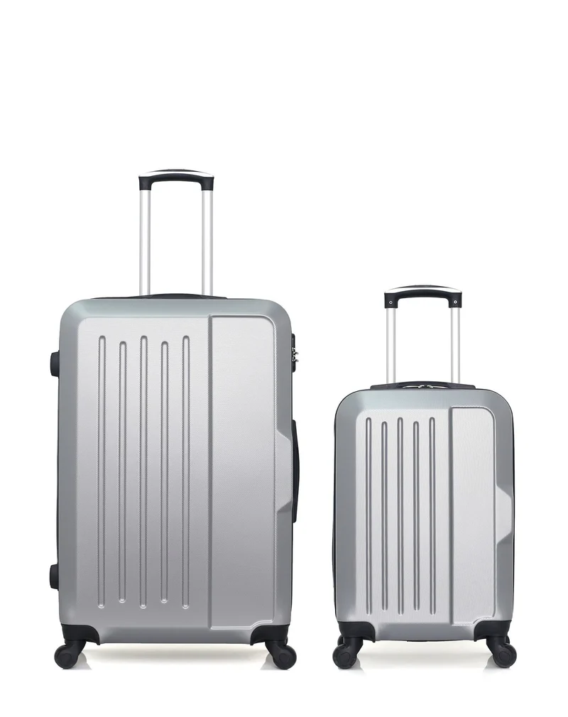 Lot de 2 Valises Rigides Grand Format et Cabine VESUVIO