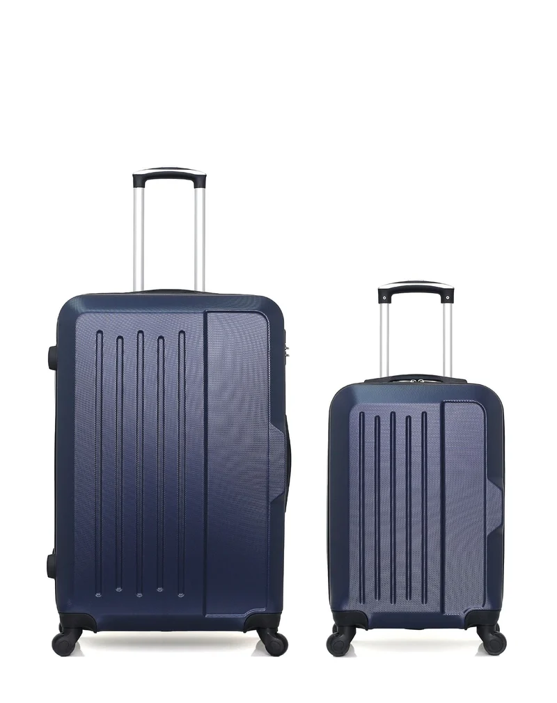 Lot de 2 Valises Rigides Grand Format et Cabine VESUVIO