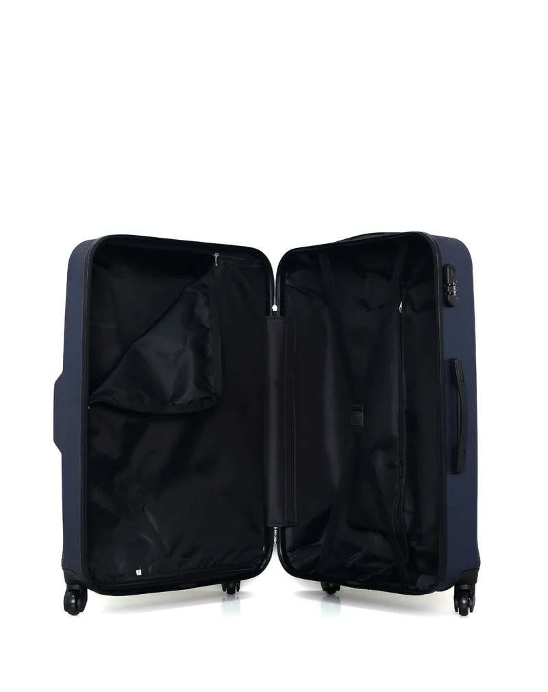 Lot de 2 Valises Rigides Grand Format et Cabine VESUVIO
