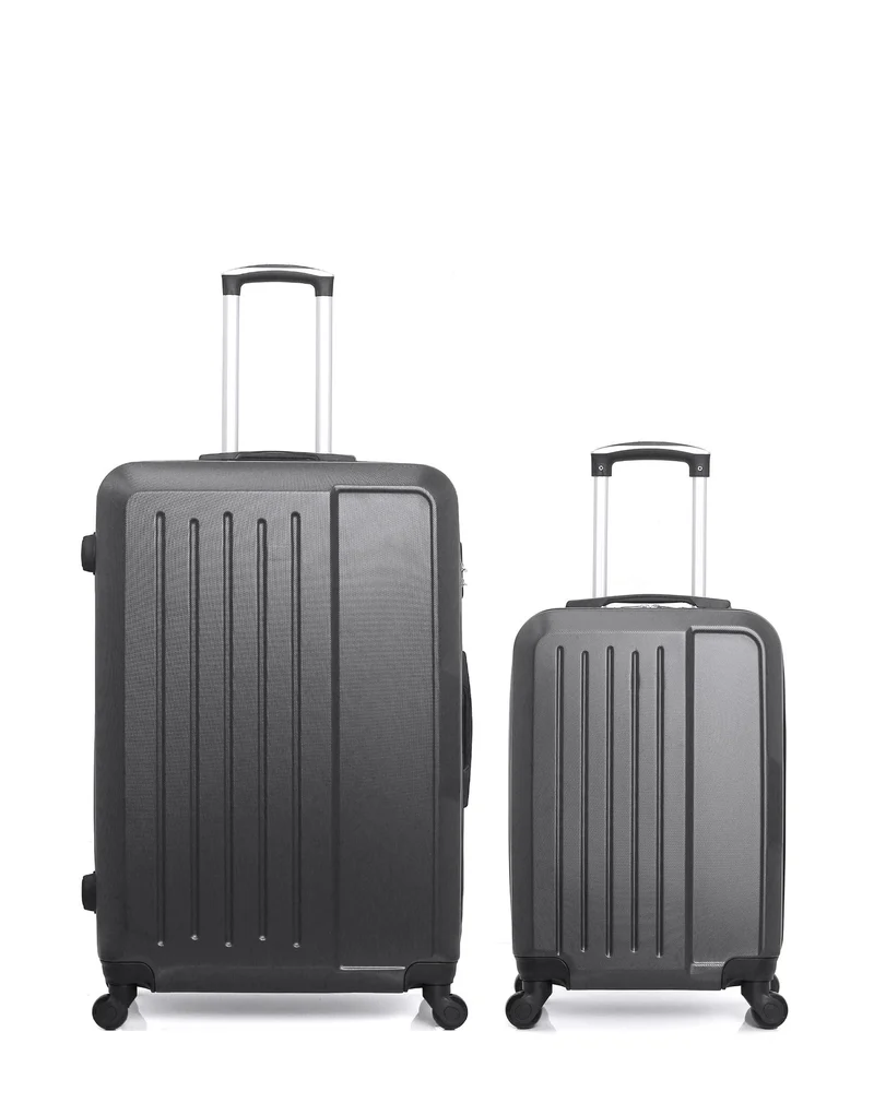 Lot de 2 Valises Rigides Grand Format et Cabine VESUVIO