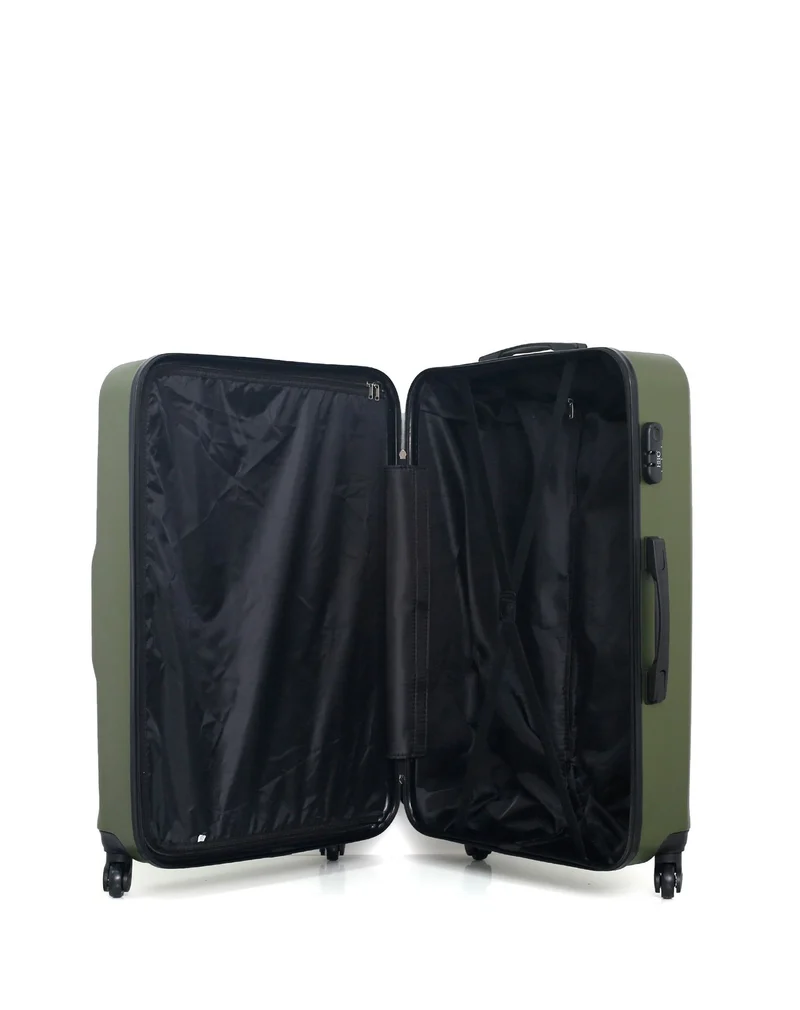 Lot de 2 Valises Rigides Grand Format et Cabine VESUVIO