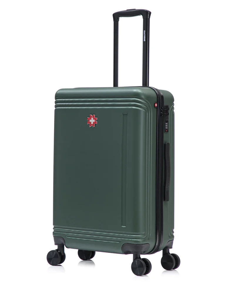 Lot de 2 Valises Rigides Taille Moyenne et Cabine GSTAAD
