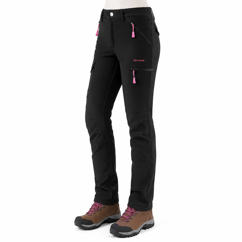 Pantalon trekking femme imperméable hiver