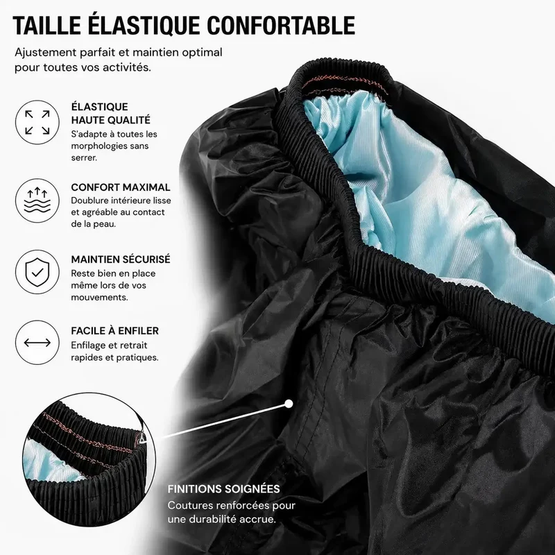 Pantalon pluie randonnée mixte imperméable