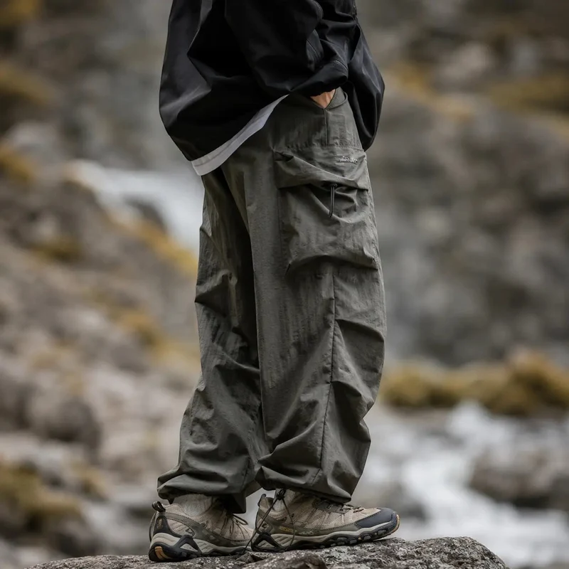 Pantalon trekking homme cargo confortable
