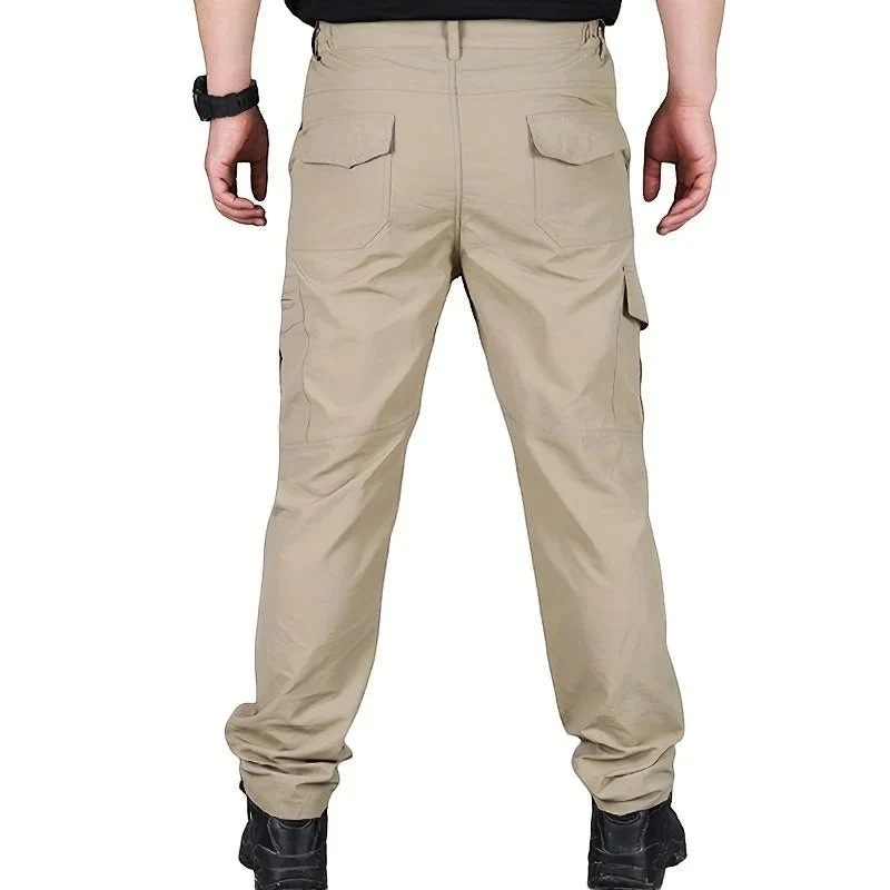 Pantalon randonnée homme multi-poches léger