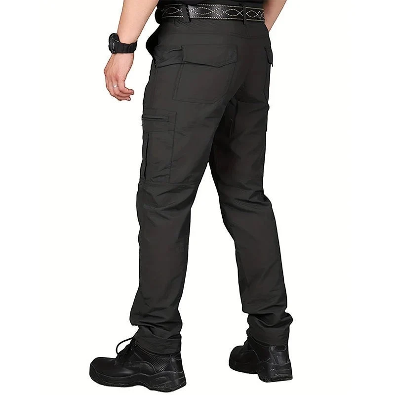 Pantalon randonnée homme multi-poches léger