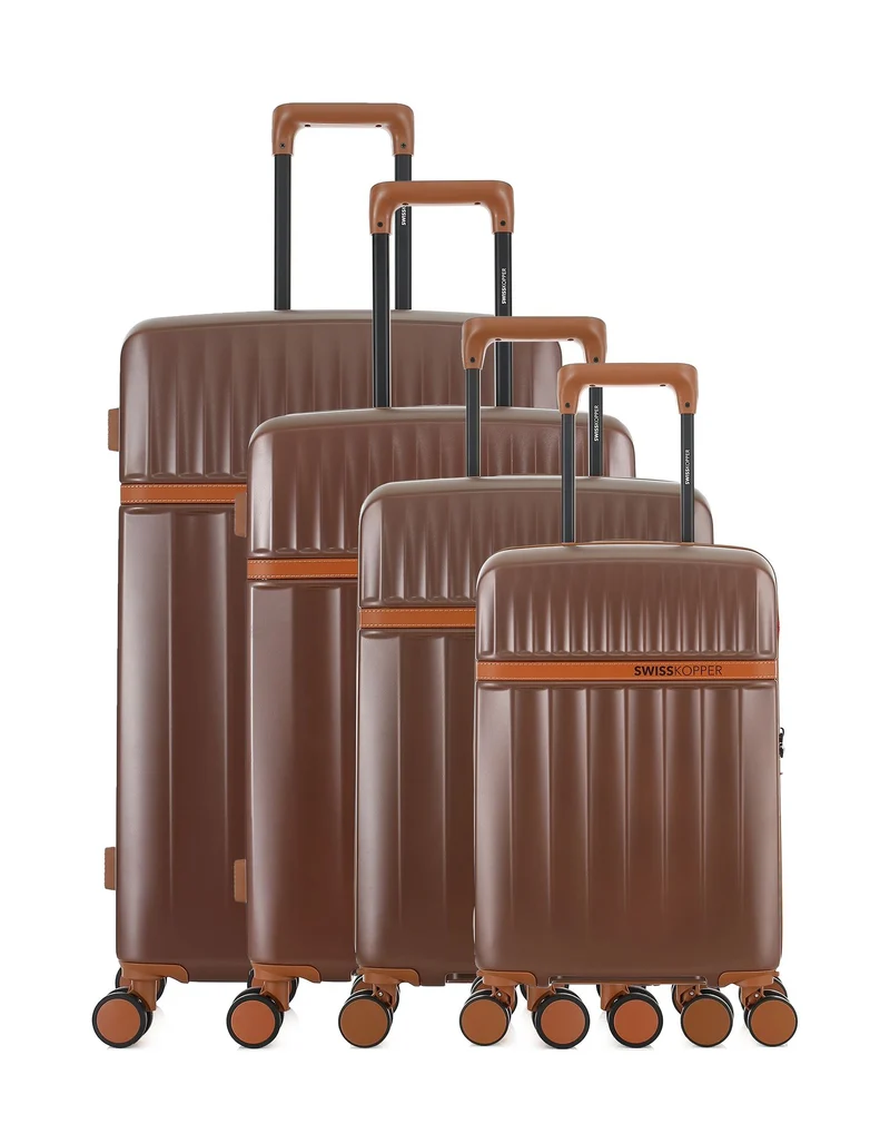 Set de 4 Valises Rigides ZERMATT-O