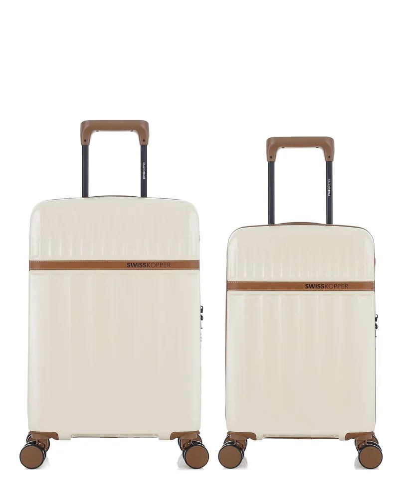 Lot de 2 Valises Rigides Cabine et Cabine XS ZERMATT