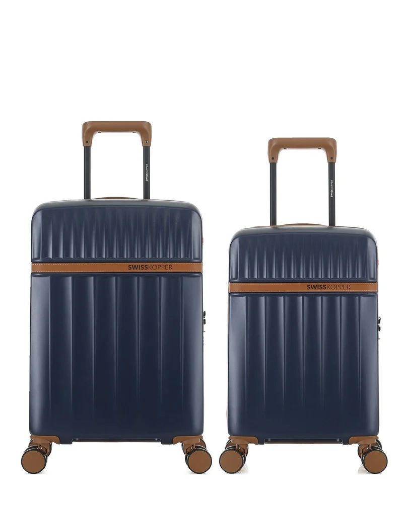 Lot de 2 Valises Rigides Cabine et Cabine XS ZERMATT
