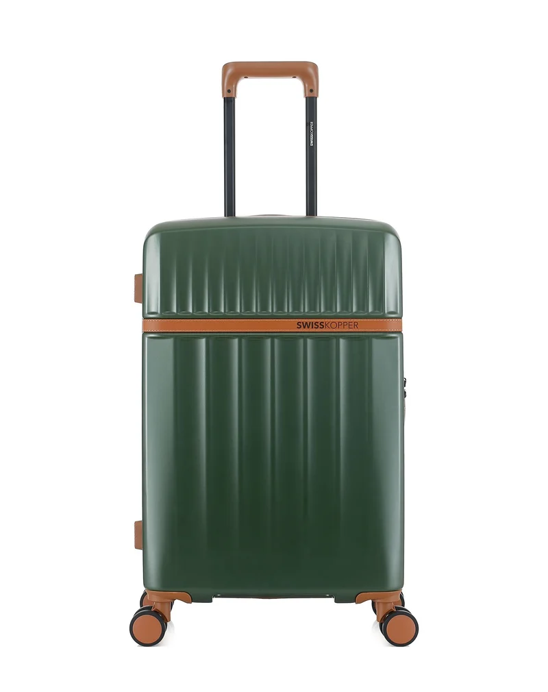 Lot de 3 Valises Rigides Taille Moyenne, Cabine et Cabine XS ZERMATT