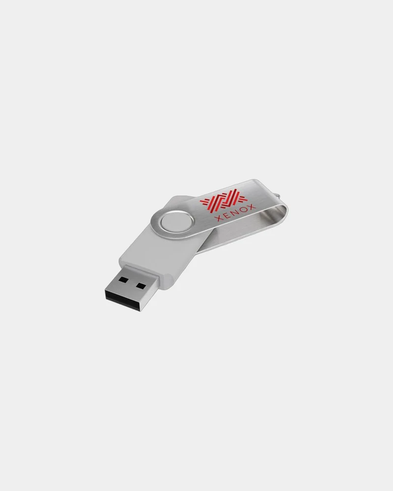 Clé USB Twister gravure laser 360° à personnaliser