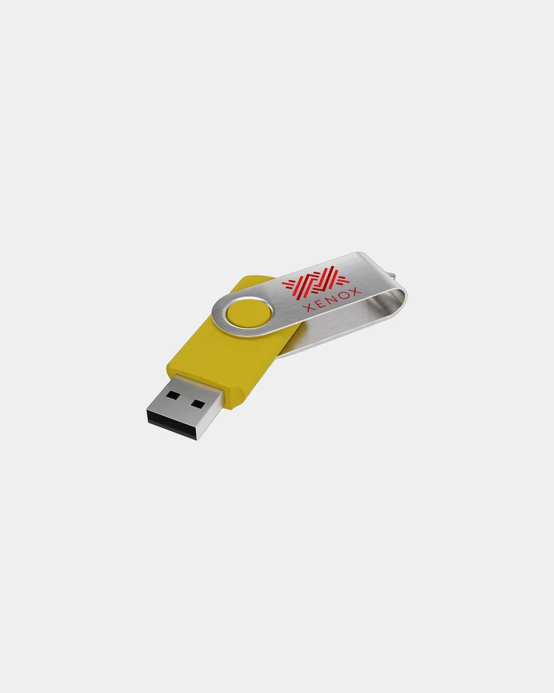 Clé USB Twister gravure laser 360° à personnaliser
