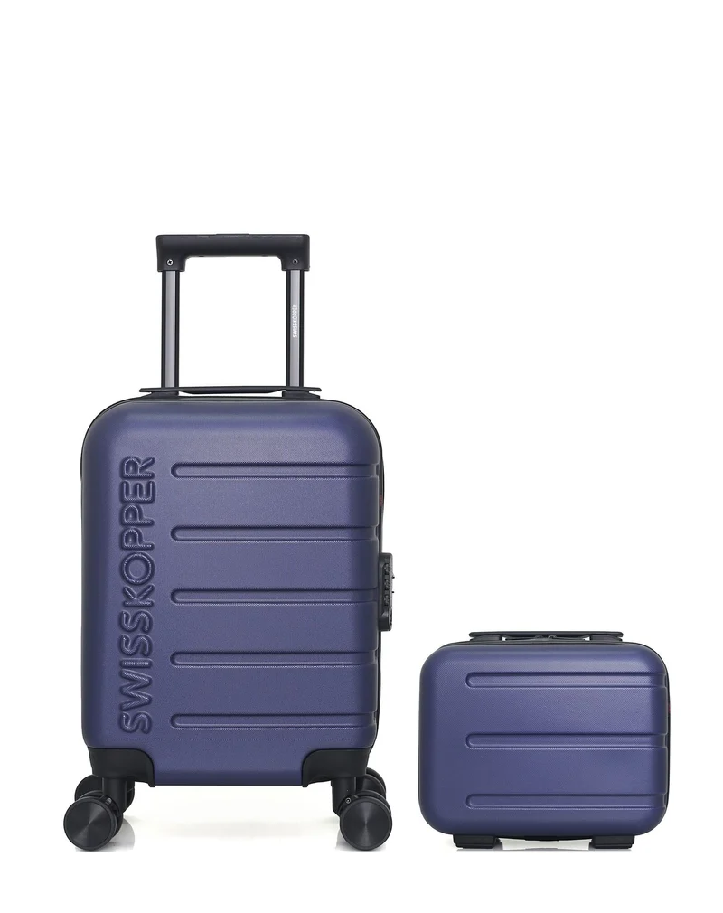 Lot de 2 Valises Rigides Cabine XXS et Vanity AIGLE