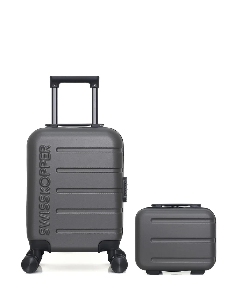 Lot de 2 Valises Rigides Cabine XXS et Vanity AIGLE