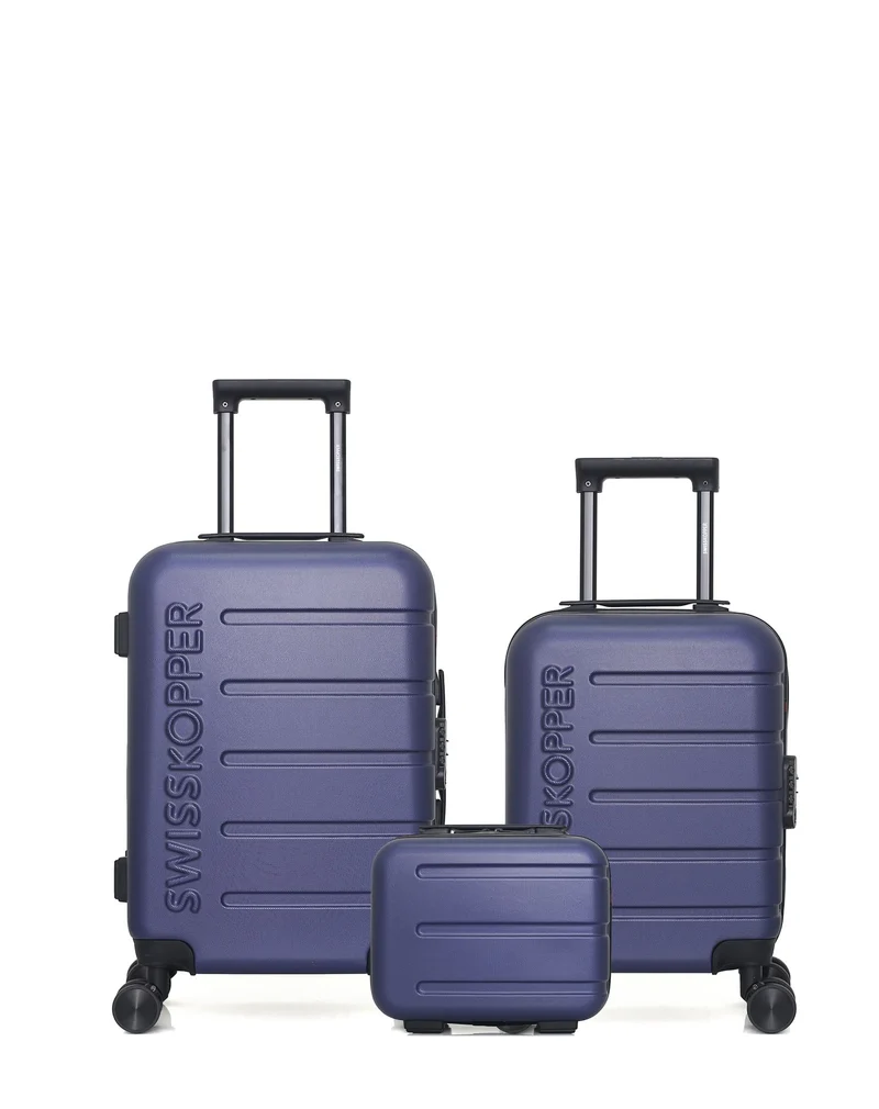 Lot de 3 Valises Rigides Cabine, Cabine XXS et Vanity AIGLE
