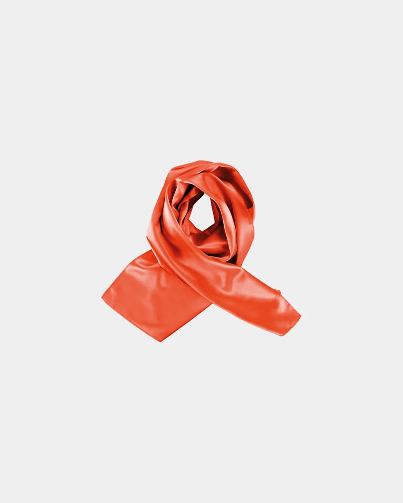 Foulard satiné polyester femme à personnaliser