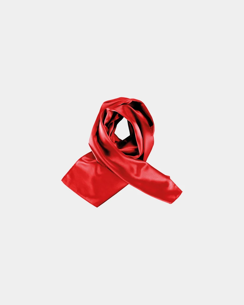 Foulard satiné polyester femme à personnaliser