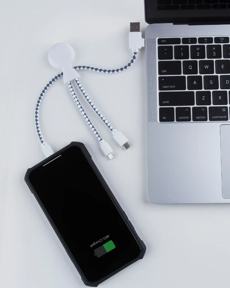 Câble de charge multi-connecteurs à personnaliser