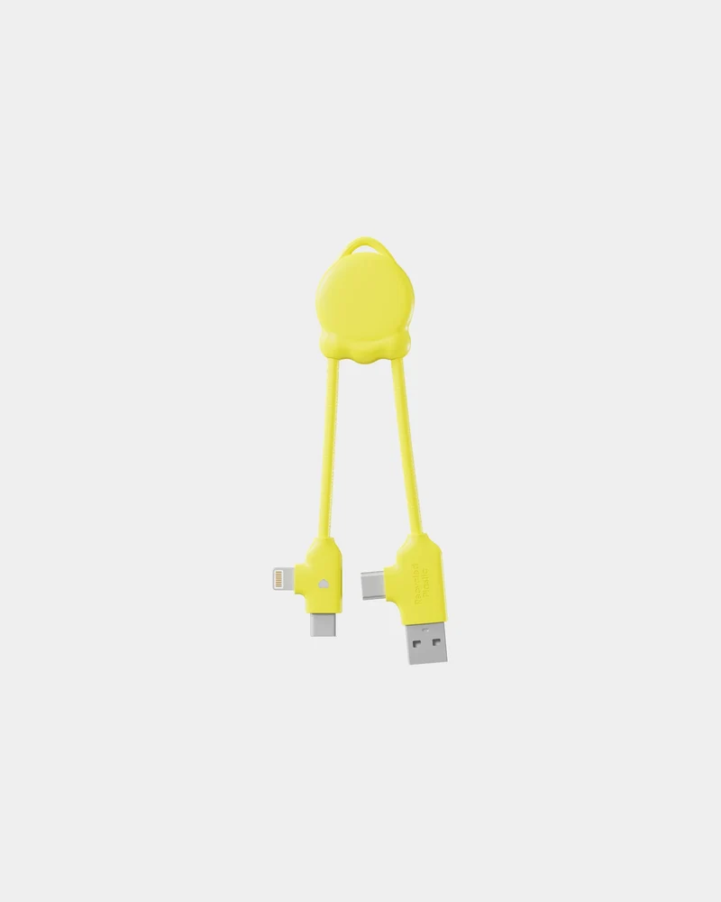 Câble de charge plastique recyclé Octomini à personnaliser