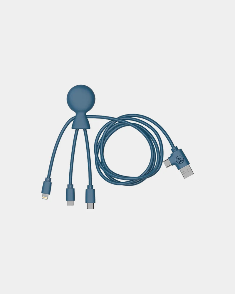 Câble de charge multi-connecteurs 1m à personnaliser