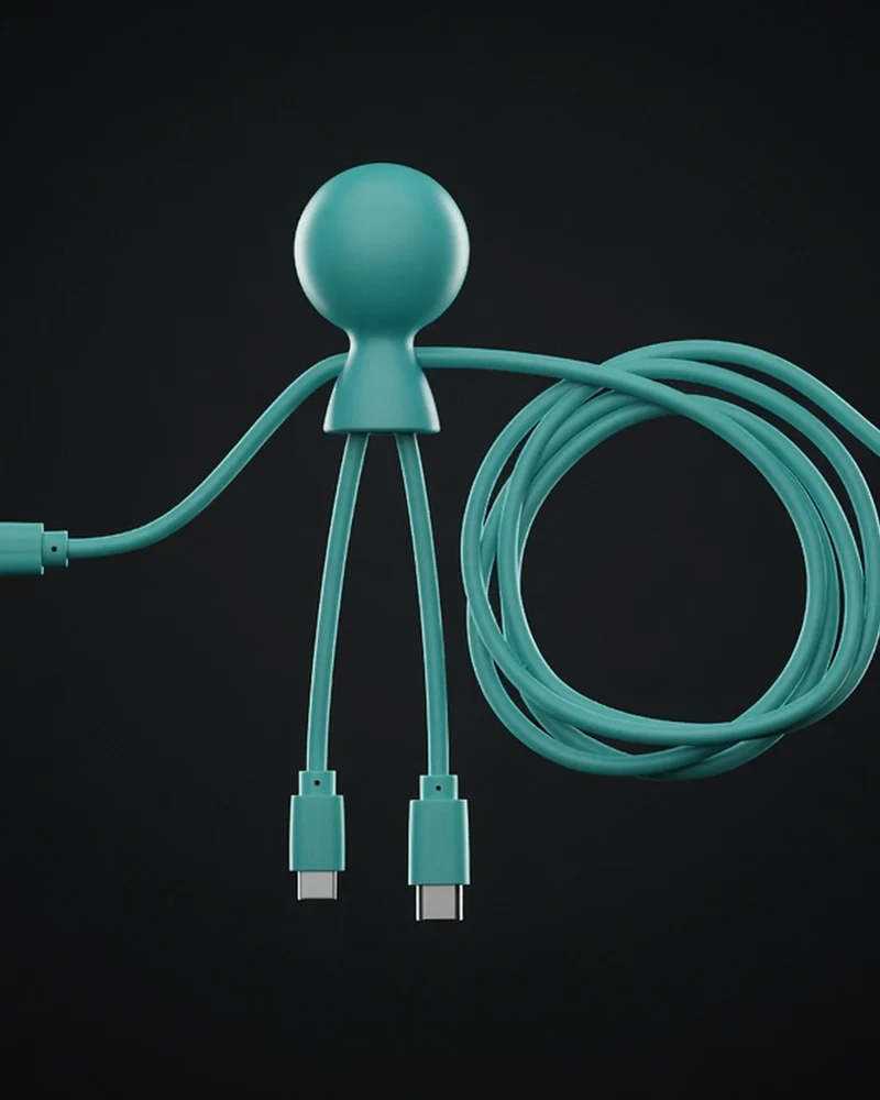 Câble de charge multi-connecteurs 1m à personnaliser