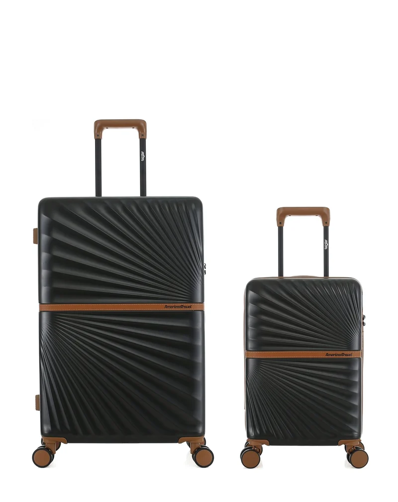 Lot de 2 Valises Rigides Grand Format et Cabine XS OAKLAND