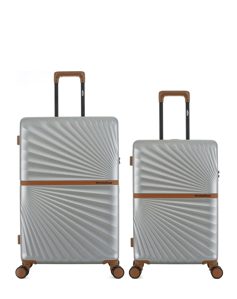 Lot de 2 Valises Rigides Grand Format et Taille Moyenne OAKLAND