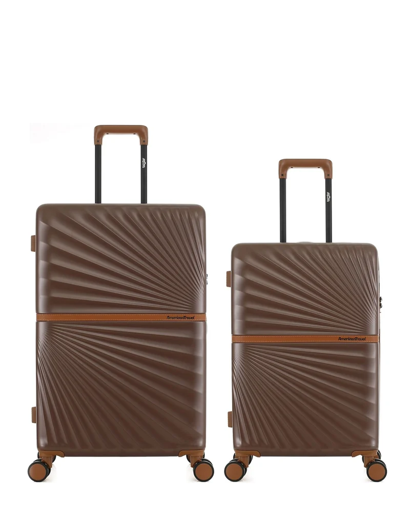 Lot de 2 Valises Rigides Grand Format et Taille Moyenne OAKLAND