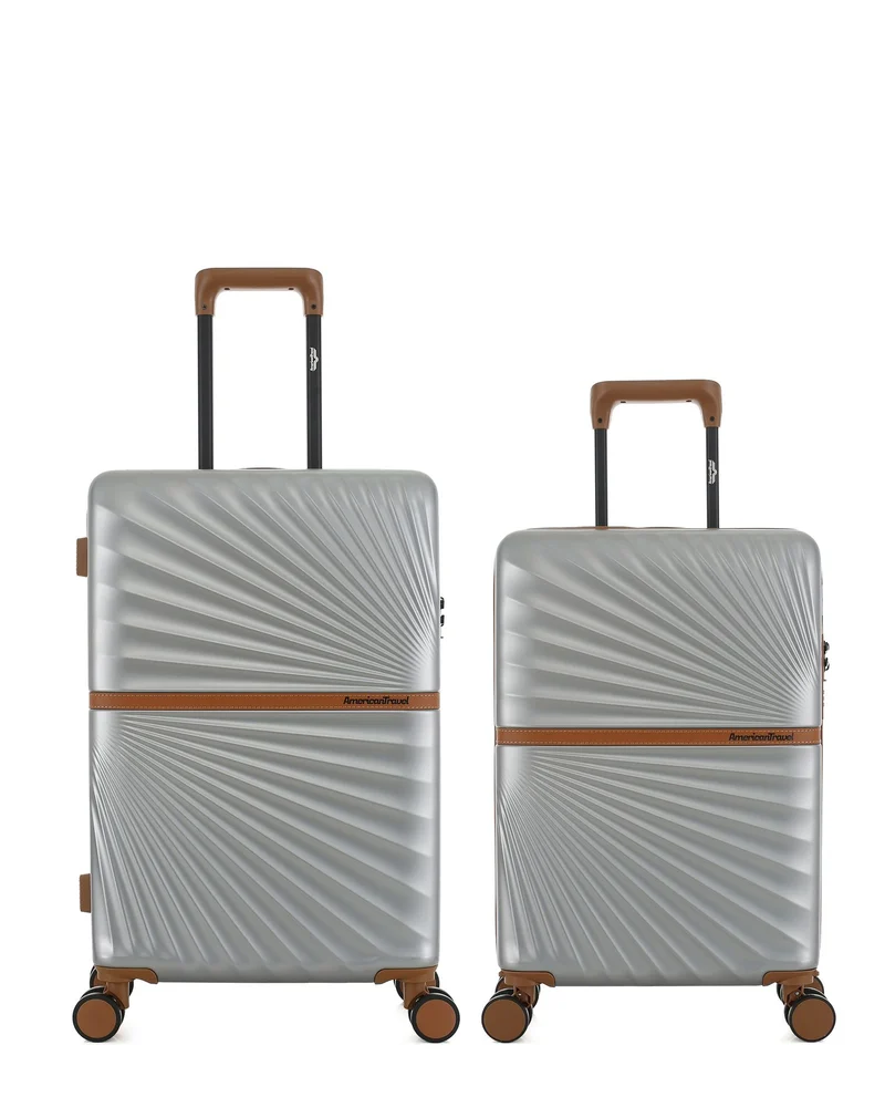 Lot de 2 Valises Rigides Taille Moyenne et Cabine OAKLAND