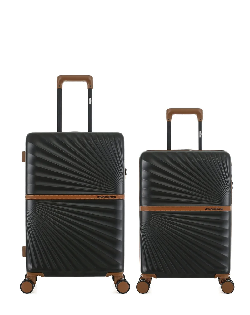Lot de 2 Valises Rigides Taille Moyenne et Cabine OAKLAND