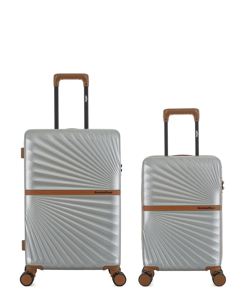 Lot de 2 Valises Rigides Taille Moyenne et Cabine XS OAKLAND