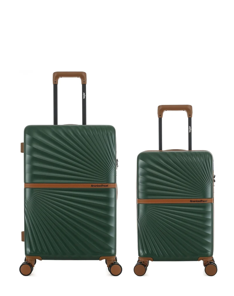 Lot de 2 Valises Rigides Taille Moyenne et Cabine XS OAKLAND