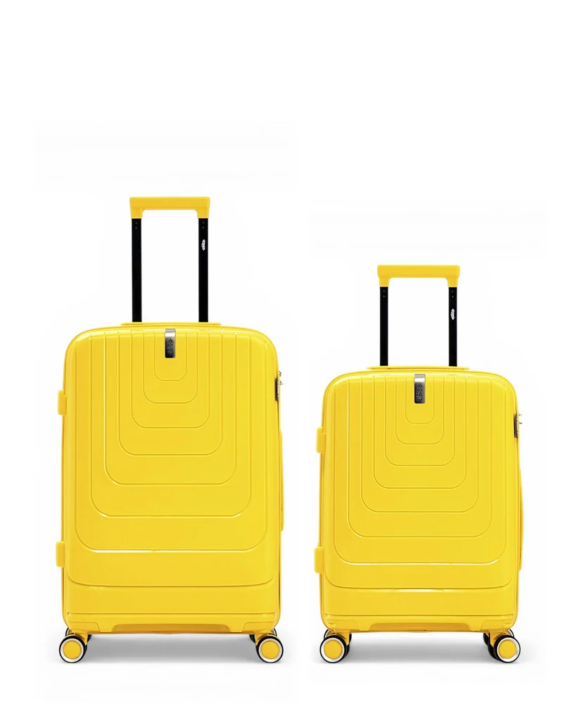 Lot de 2 Valises Rigides Taille Moyenne et Cabine GALINA