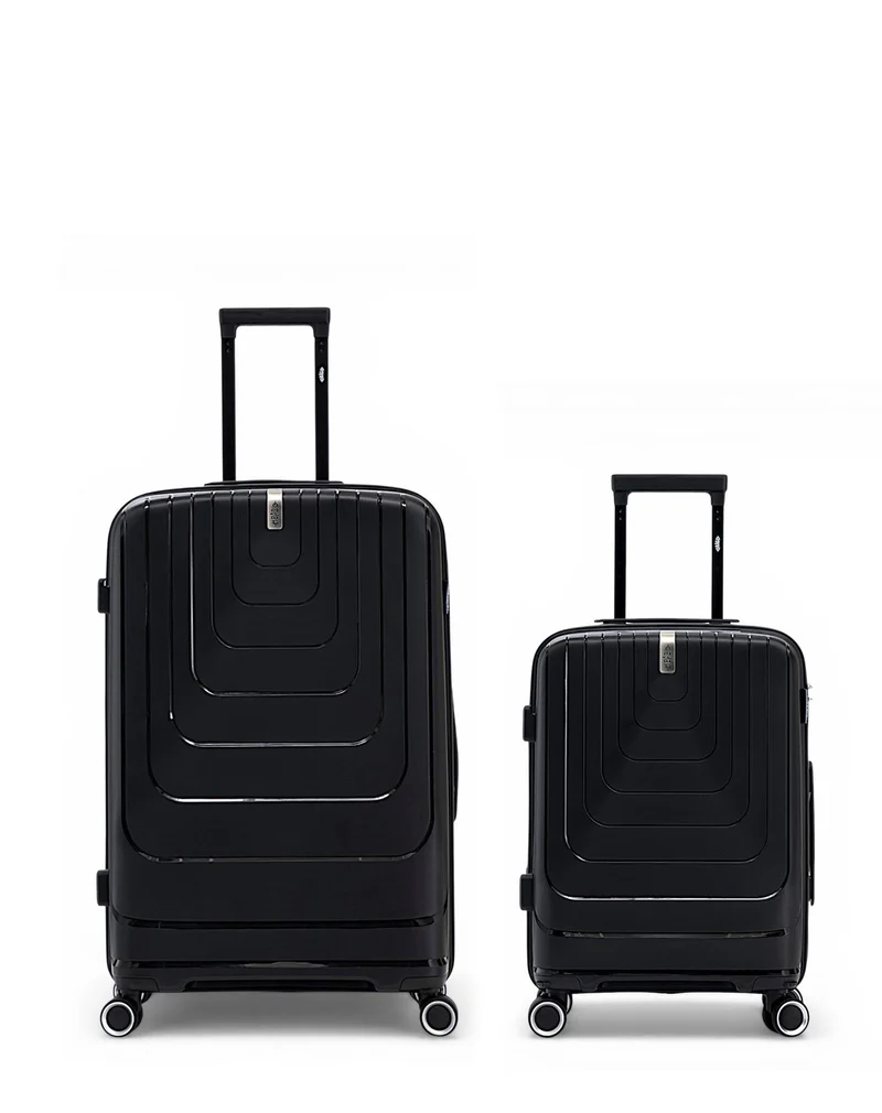 Lot de 2 Valises Rigides Grand Format et Cabine GALINA