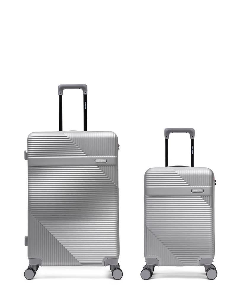 Lot de 2 Valises Rigides Grand Format et Cabine WOHLEN