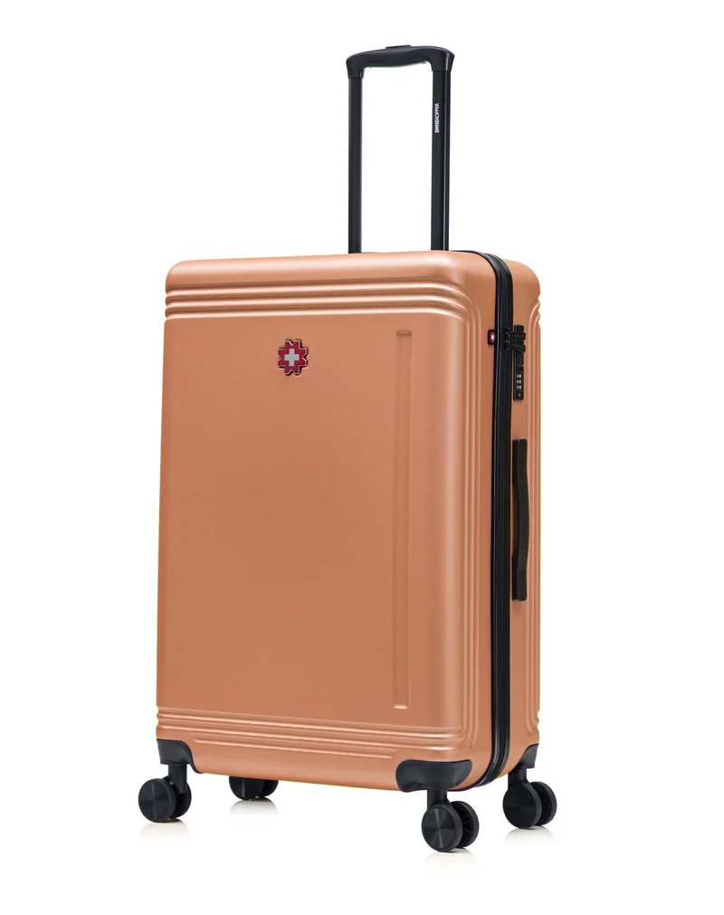 Lot de 3 Valises Rigides Grand Format, Taille Moyenne et Cabine GSTAAD